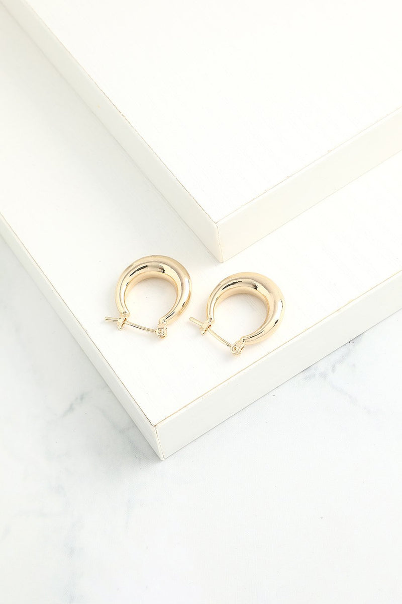 Load image into Gallery viewer, Simple Circle Earrings