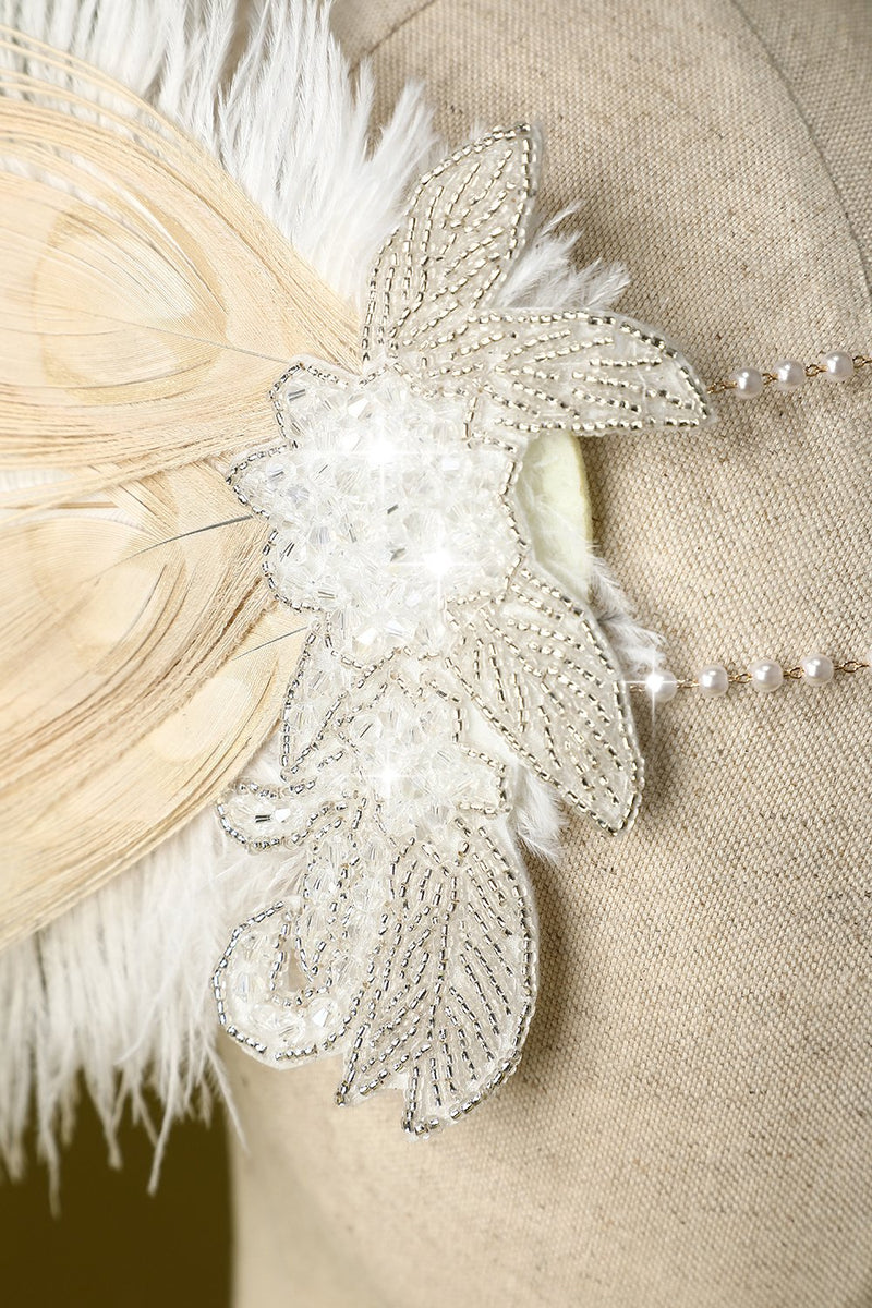 Load image into Gallery viewer, 1920s Feather Sequin Flapper Headband