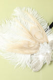 1920s Feather Sequin Flapper Headband