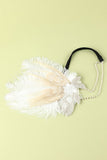 1920s Feather Sequin Flapper Headband