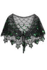 Load image into Gallery viewer, 1920s Green Flower Sequin Women Cape