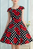 Load image into Gallery viewer, Rose Dots 1950s