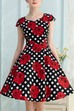 Rose Dots 1950s