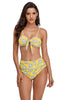 Load image into Gallery viewer, Printed Tie Knotted High Waist Bikini