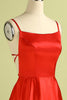 Load image into Gallery viewer, Red Backless Satin Dress