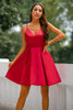 Load image into Gallery viewer, Red A-Line Dress