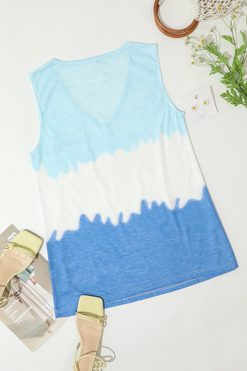 Load image into Gallery viewer, Color Block Summer Top