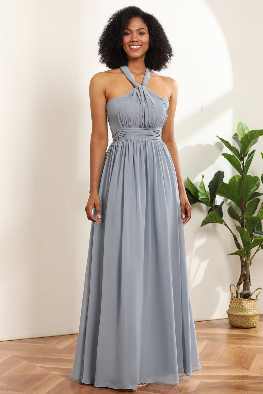 Gray bridesmaid dresses online