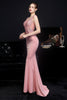 Load image into Gallery viewer, Blush Mermaid Prom Dress