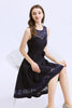Load image into Gallery viewer, Asymmetrical Navy Dress