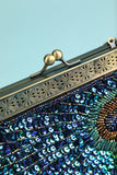 Peacock Green Evening Bag