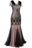 Load image into Gallery viewer, Sequins Flapper Long 1920s Dress