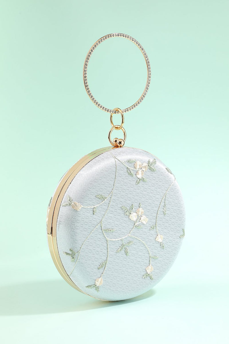 Load image into Gallery viewer, White Embroidery Handbag