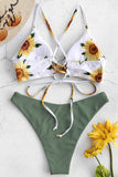 Floral Printed Summer Bikini