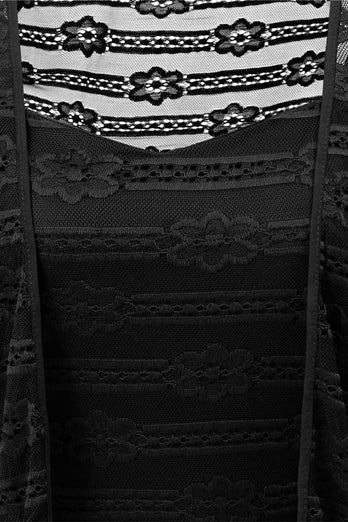 Long Chiffon Lace Mother Dress