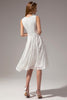 Load image into Gallery viewer, Midi White Lace Dress