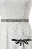 Women Stretchy Vintage Dress Belt Elastic Waist Cinch Belt