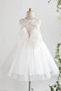 Load image into Gallery viewer, White Flower Girl Dress with Bow