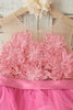 Load image into Gallery viewer, Fuchsia Tulle Flower Girl Dress
