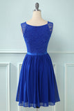 Lace Chiffon Bridesmaid Dress