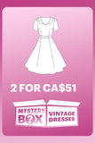 ZAPAKA MYSTERY BOX of 2Pc Vintage Dresses