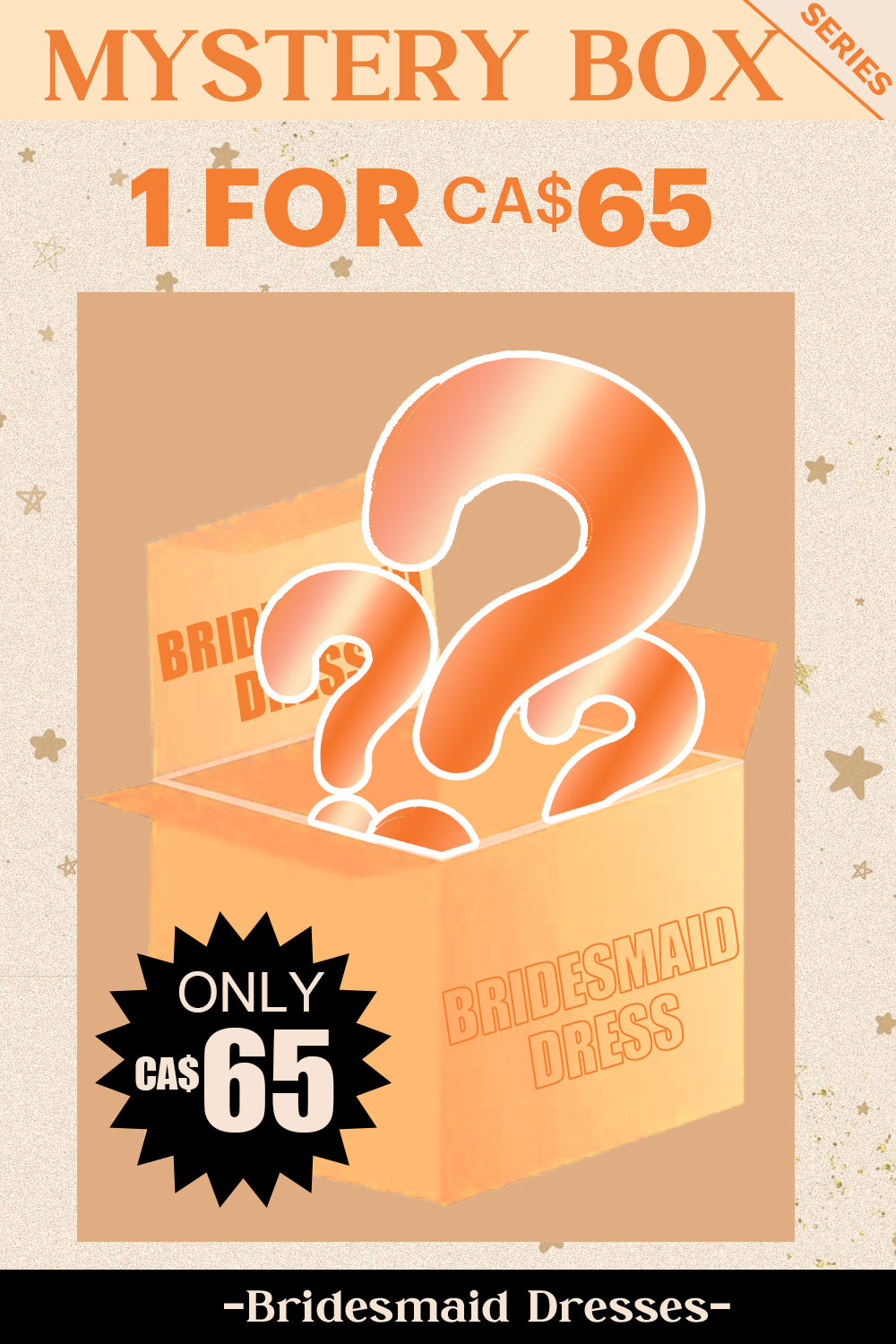 ZAPAKA MYSTERY BOX of 1Pc Bridesmaid Dress
