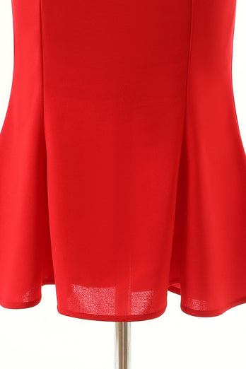 Red Mermaid Skirt