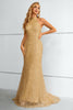 Load image into Gallery viewer, Yellow Halter Neck Mermaid Prom Dress