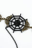 Load image into Gallery viewer, Halloween Vintage Spider Web Bracelet Ring