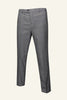 Load image into Gallery viewer, Grey Plaid 3 Piece Notched Lapel Men&#39;s Wedding Suits