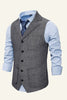Load image into Gallery viewer, Notch Lapel Single Breasted Men&#39;s Suit Vest