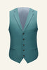 Load image into Gallery viewer, Mint 3 Piece Notched Lapel Men Prom Suits