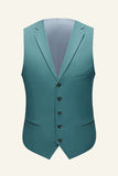 Mint 3 Piece Notched Lapel Men Prom Wedding Suits