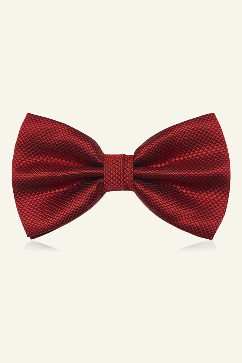 Load image into Gallery viewer, Red Men&#39;s Bow Tie For Party