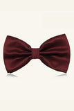 Red Men's Bow Tie For Party