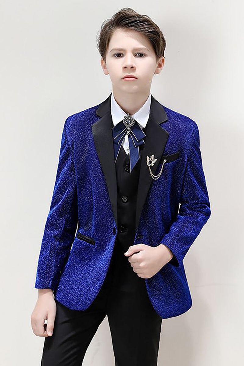 Boys royal cheap blue suit