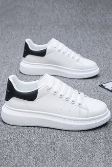 Casual White Light Weight Fashion Sneaker