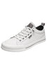 Load image into Gallery viewer, White Slip-on Lace Up Light Weight Men&#39;s Shoes