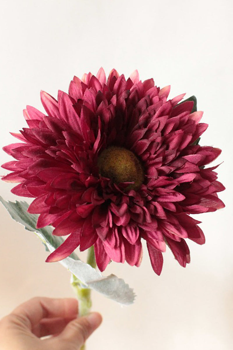 Load image into Gallery viewer, Burgundy Luxury Bridesmaid Bouquet (Vase not Included)