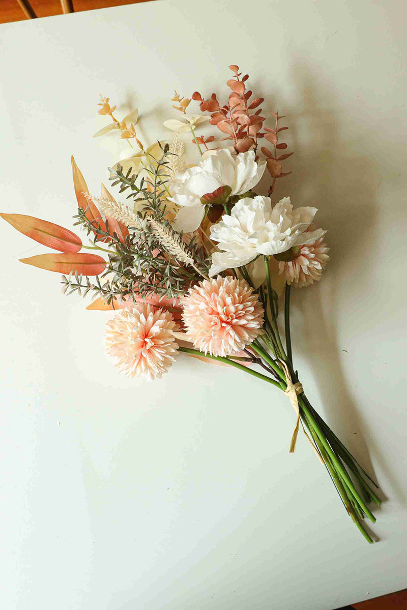 Load image into Gallery viewer, Champagne Wedding Bouquet(Vase not Included)
