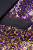 Load image into Gallery viewer, Ombre Sequins Purple Men&#39;s 2 Piece Slim Fit Notched Lapel Graduation Suits
