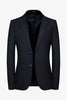 Load image into Gallery viewer, Black Solid Blazer for Men
