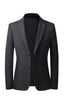 Load image into Gallery viewer, Black Two Buttons Business Blazer for Men