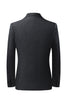Load image into Gallery viewer, Black Two Buttons Business Blazer for Men