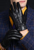 Load image into Gallery viewer, Brown Full-Hand Leather Gloves For Men