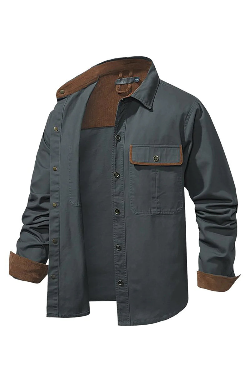 Load image into Gallery viewer, Men&#39;s Workwear Washed Cotton Shirt