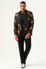 Load image into Gallery viewer, Yellow Flower Shawl Lapel Jacquard Men&#39;s Prom Blazer