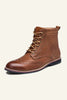 Load image into Gallery viewer, Top Layer Cowhide Vintage Carved British Men&#39;s Boots