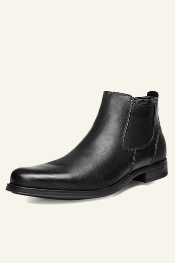 British Casual Men's Black Martin Boots