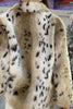 Load image into Gallery viewer, Khaki Print Long Faux Fur Coat